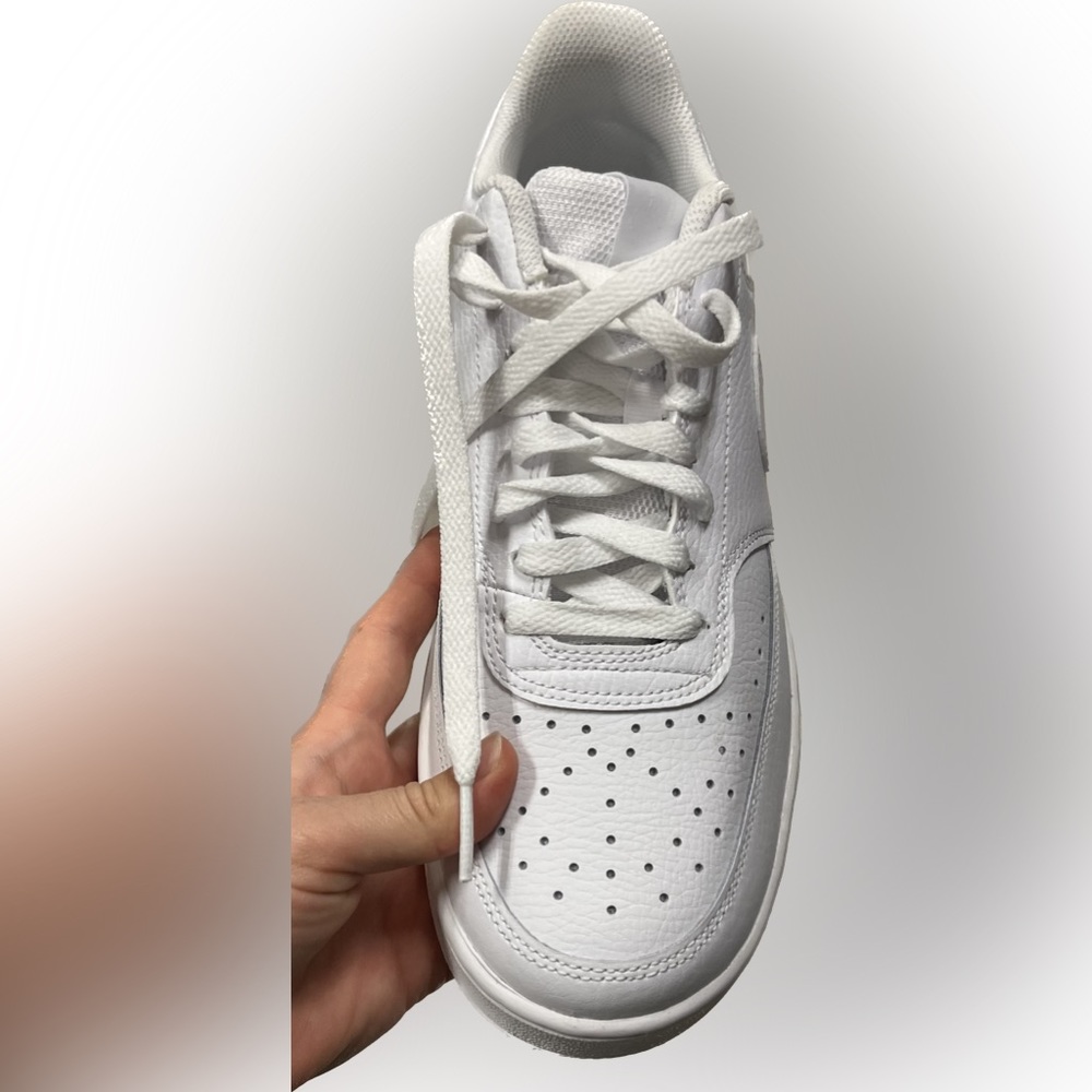 NWOT NIKE Court Lows All White no original box size 11 - Picture 4 of 17